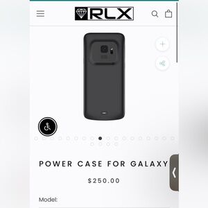 NWT RLX POWER CASE FOR GALAXY S9 Plus in navy